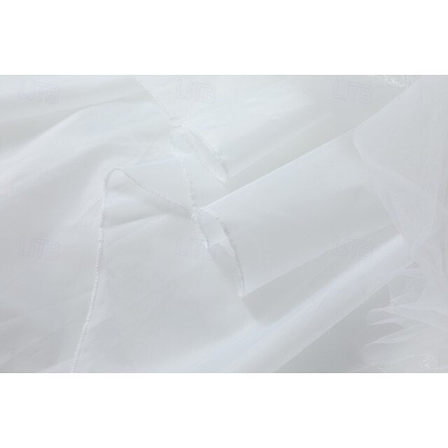 Sleeveless Kids Girl Girls' Dress Flower Wedding