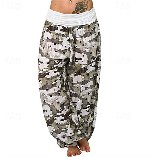Women's Pants Trousers Palazzo Pants Fashion Boho Full