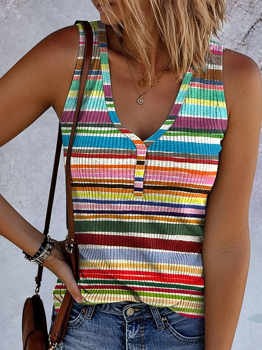 Women's Camisole Tank Top Print Graphic Geometric Vintage