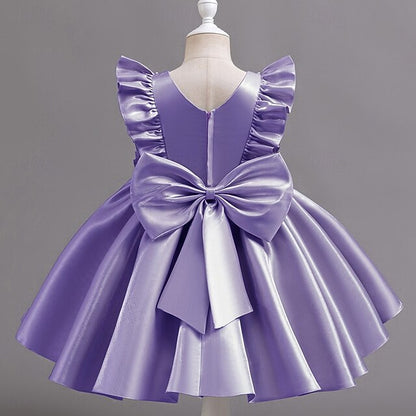 Toddler Dress Sleeveless Party Wedding Girls' Floral