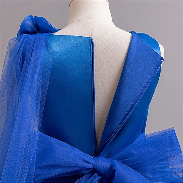 Cosplay Dress Color Party Solid Girls' Kids