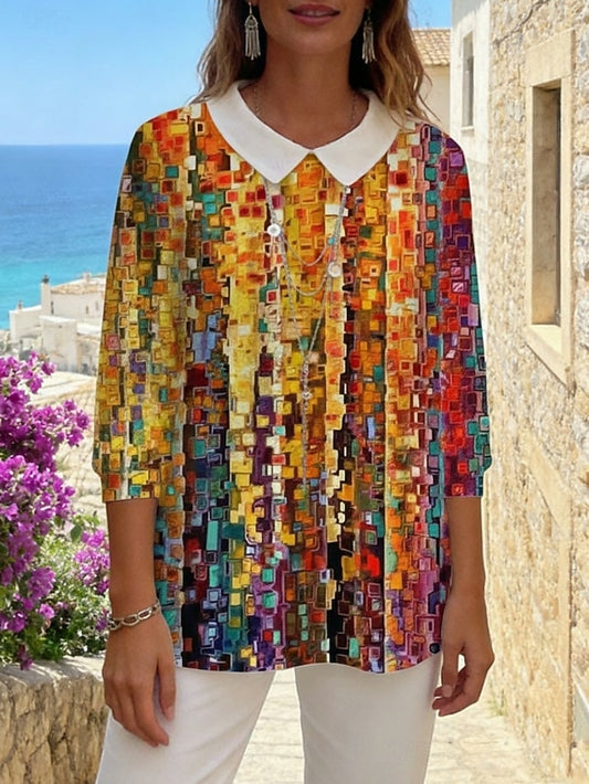 Women's Casual Shirt Beach Shirt Blouse Print Graphic