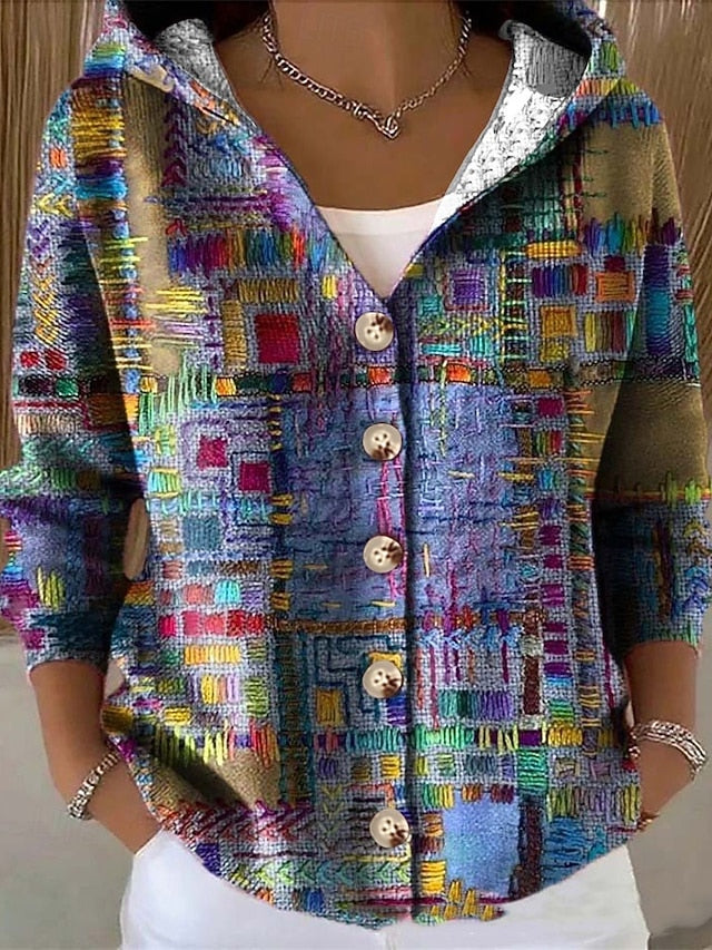 Women's Sweater Cardigan Elegant Streetwear Daily Solid