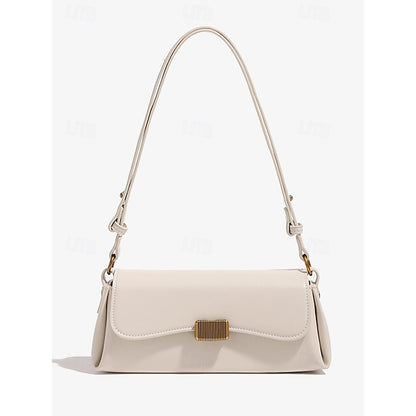 Tote Daily Bag Baguette Women's Office Shopping PU Leather