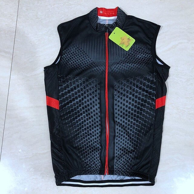 Men's Women's Cycling Vest Graphic Sleeveless Bike Top