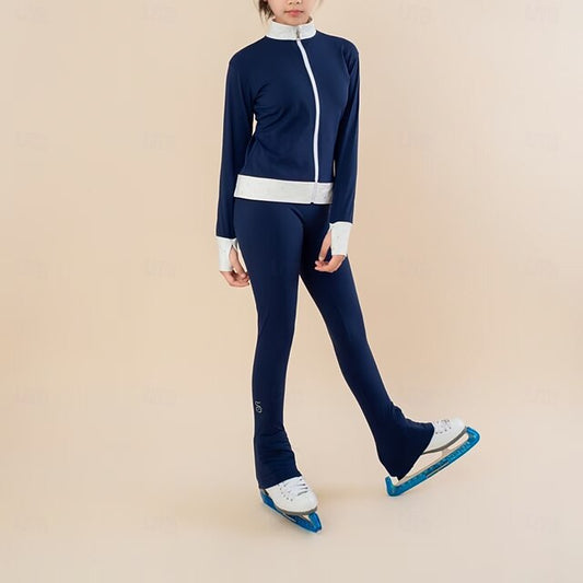 Figure Skating Fleece Jacket Figure Skating Pants Women's