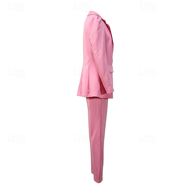 Women's Blazer Blazer Suits Dress Pants Tapered pants Pants