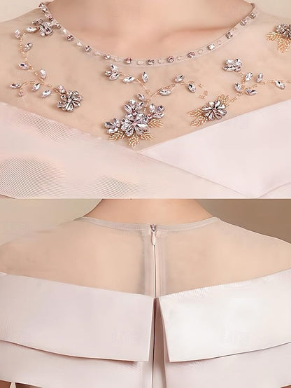 of Elegant Bride Length Crew Vintage Tea Dress the Simple Mother