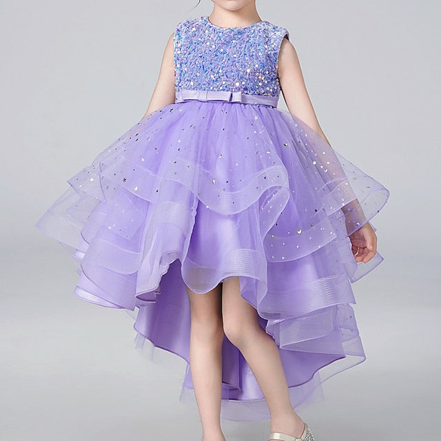 Dress Girls' Princess Flower Party Girl