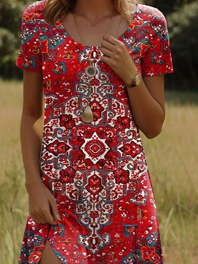 Women's Mini Dress Casual Dress Petite Dress T Shirt Dress