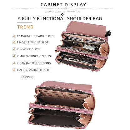 Bag Women's Shoulder Wallet Mobile Phone Crossbody