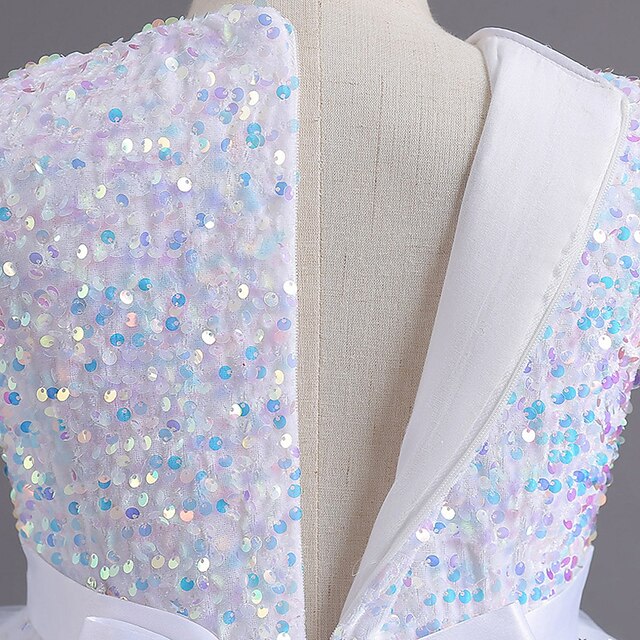 Party Girls' Color Sleeveless Solid Dress Kids