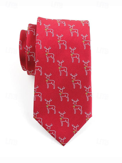 Necktie Santa Men's Christmas with