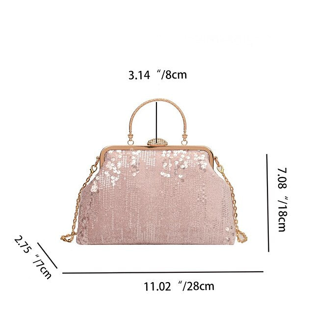 Dome Party Women's Bags Clutch Synthetic Handbag Bag