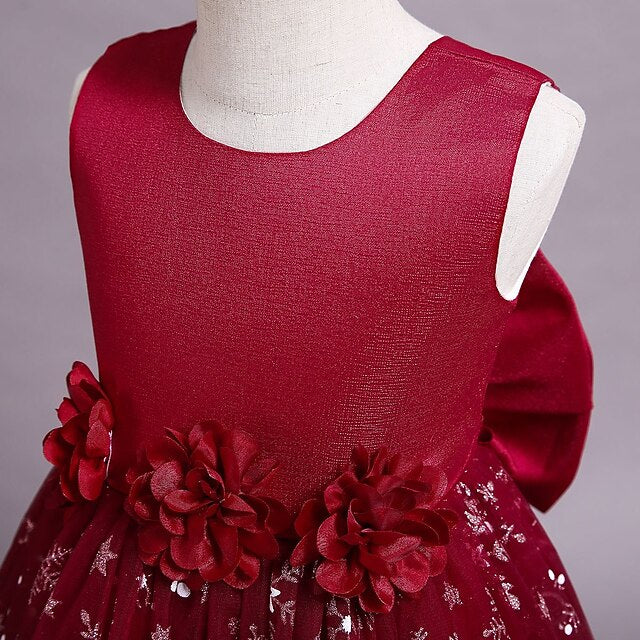 Party Flower Kids Line Girls' Little Wedding Dress A