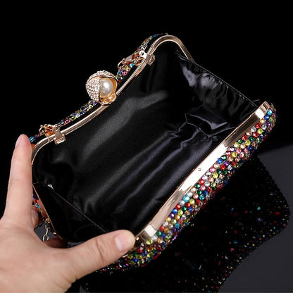 Heel High Multicolor with Rhinestone Women's Wedding Shoes