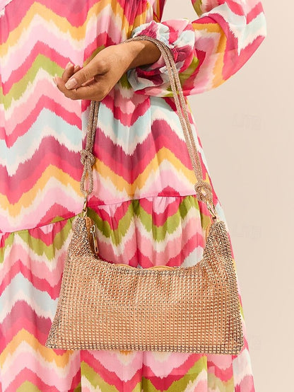 Women's Bag Shoulder Elegant Evening Rhinestone – Handbag