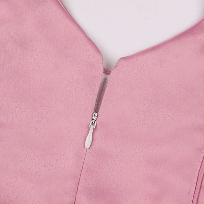 Party Dress Kids Sleeveless Girls' Color Solid Formal