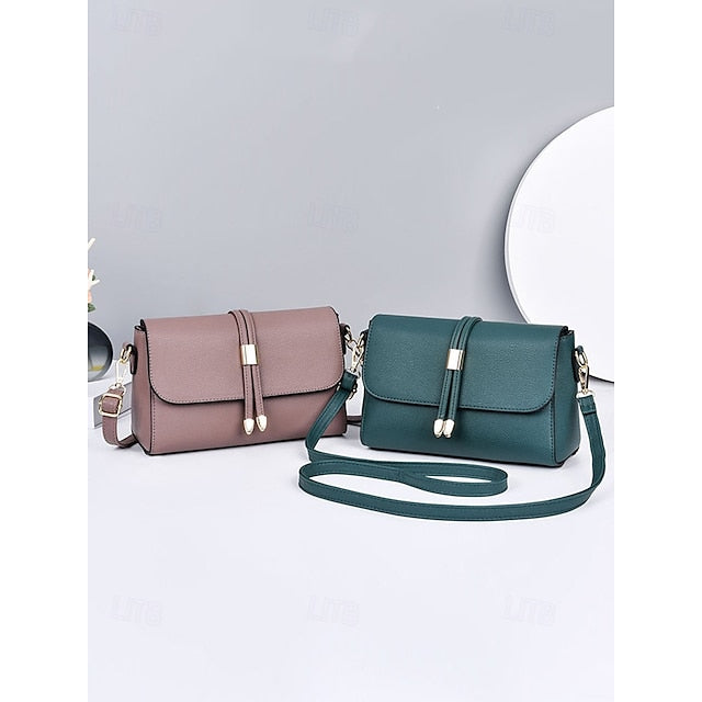 Burgundy Bags in Crossbody Leather Black Women's Faux and