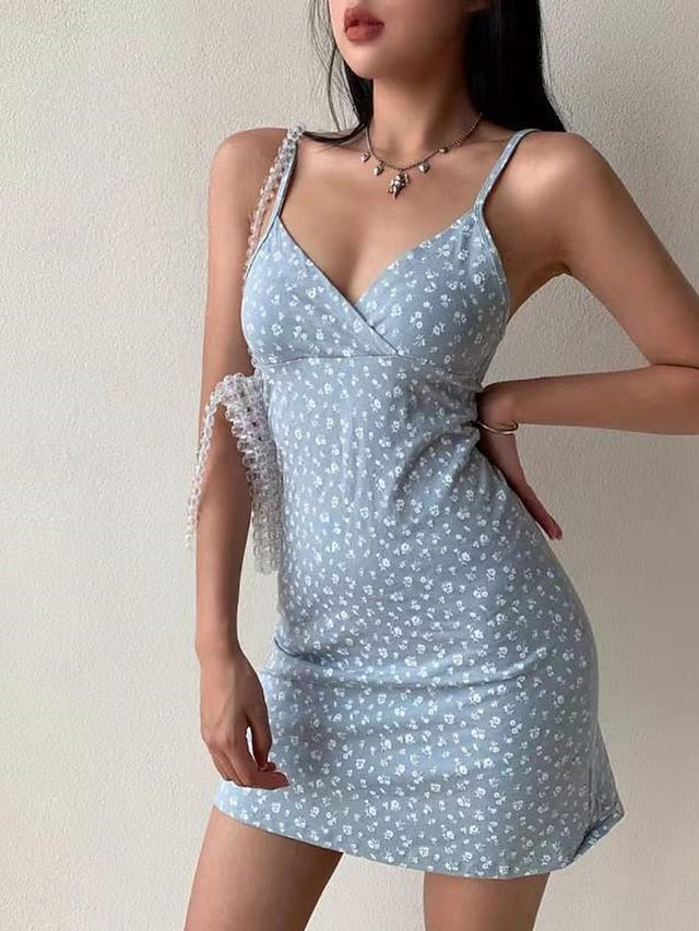 Women's Mini Dress Sheath Dress Slip Dress Vacation Casual