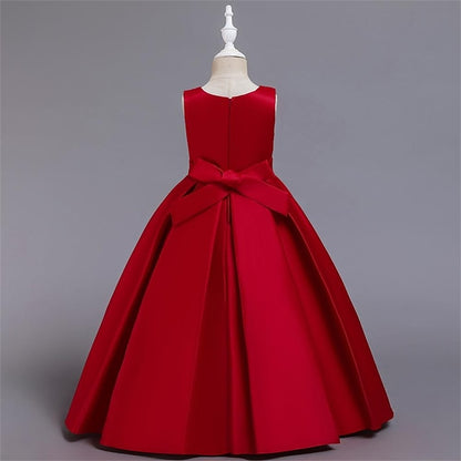 Girl Flower Girls' Evening Party Dress Gown