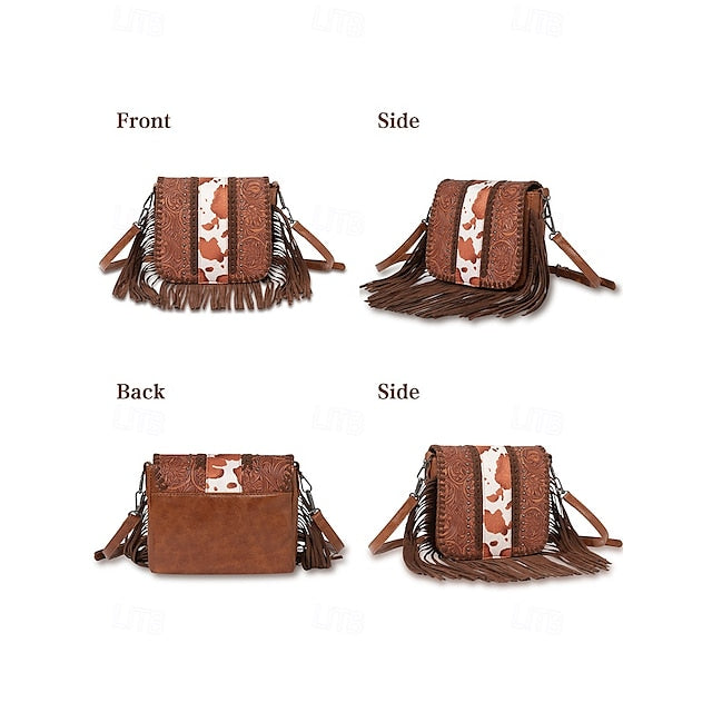 PU Bag Women's Shoulder Crossbody Bags