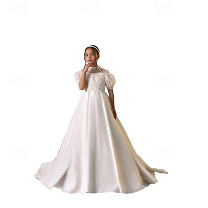 Party Dress Girl First Communion Girls' Flower