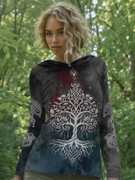 Women's Boho T Shirt Graphic Plants Vintage Stylish Classic