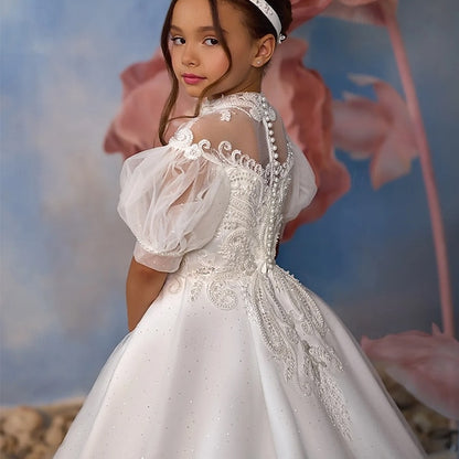 Party Dress Girl First Communion Girls' Flower