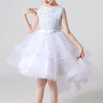 Dress Girls' Princess Flower Party Girl