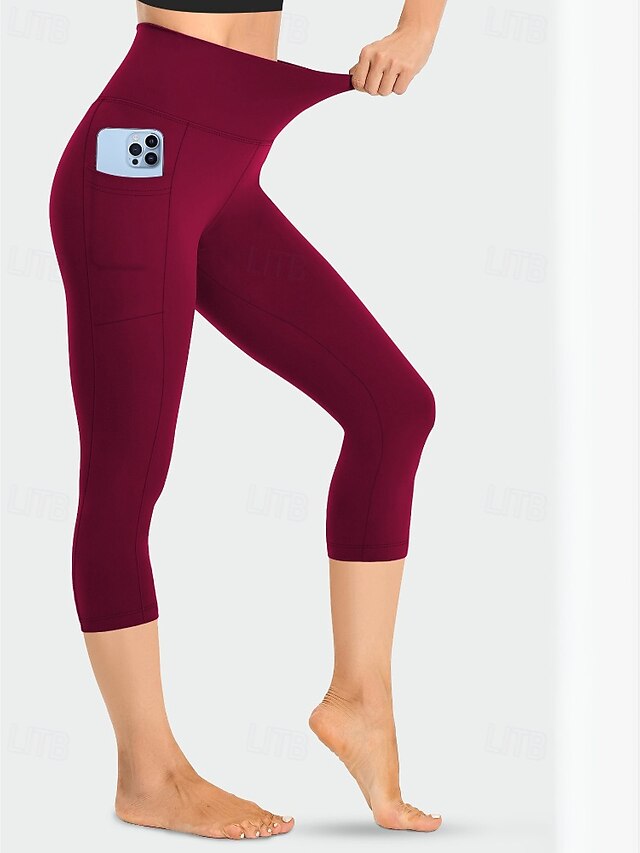 Women's Capri Pants Slacks Leggings Cozy Leggings