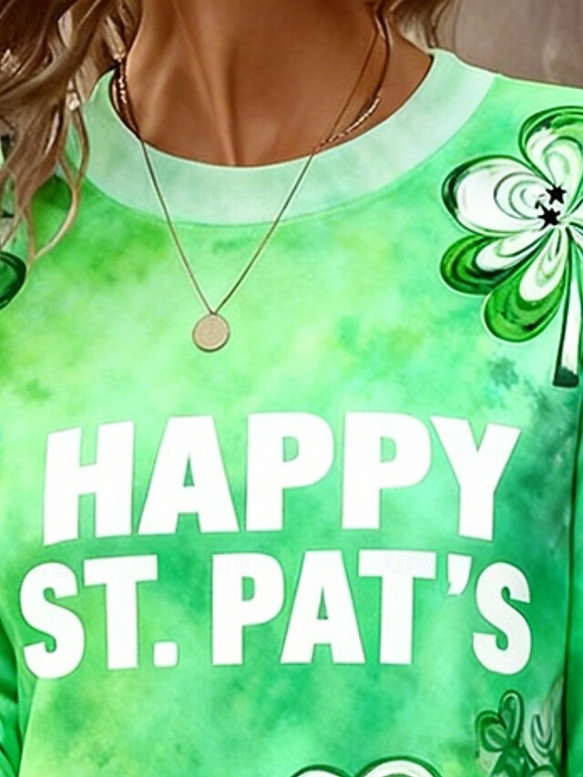 St. Patrick's Day Women's Mini Dress Casual Dress