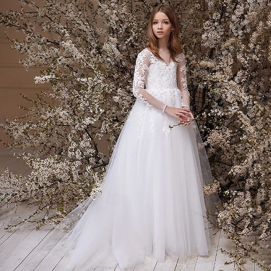 Dress Girl First Flower Girls' Formal Princess