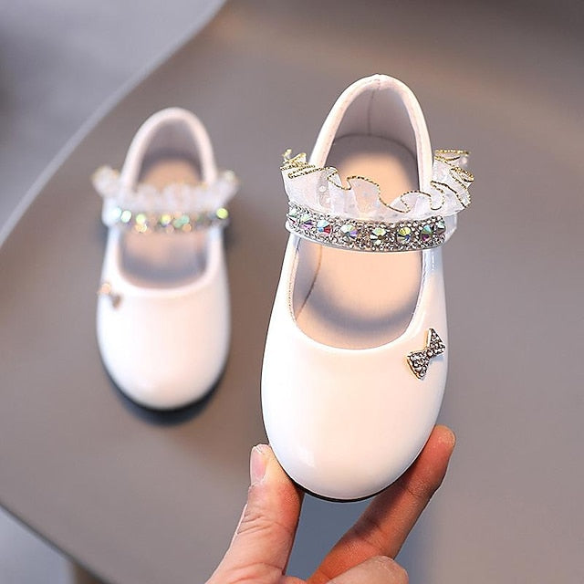 Jane PU Daily Flats Girls' Water Mary Shoes Lolita