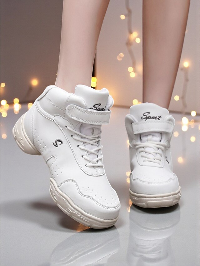 Women's Professional Dance Sneakers - Cushioned High-Top