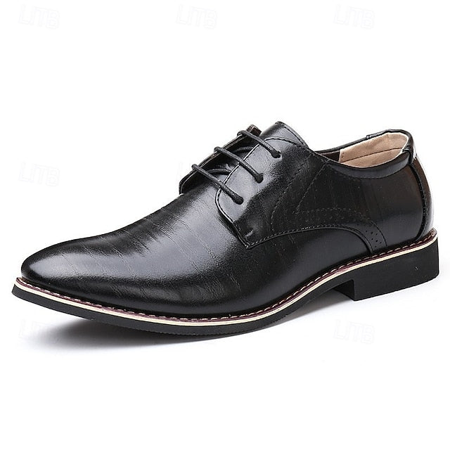 Men's Business Derby Oxfords Shoes Classic