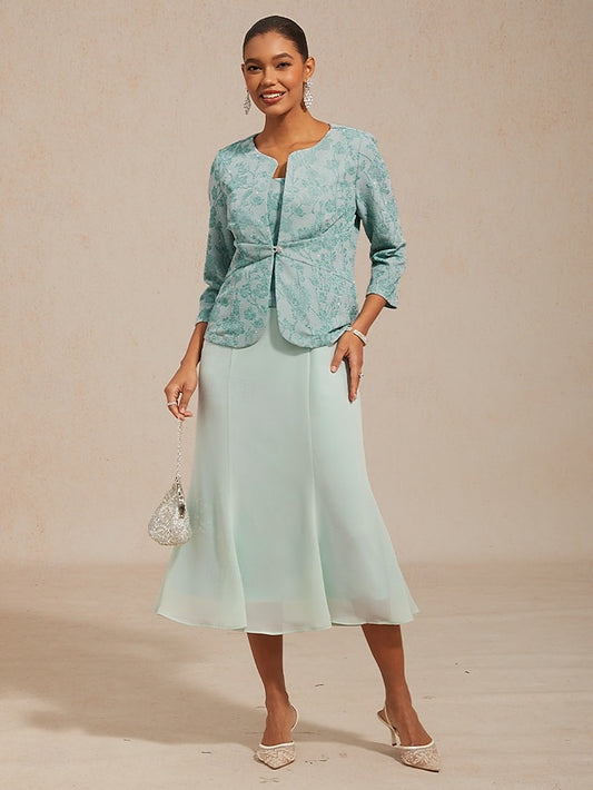 Women's Midi Dress A Line Dress Elegant Daily Wedding Guest