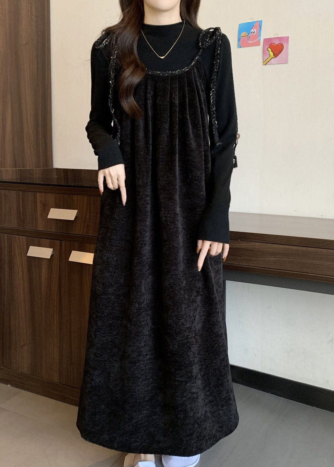 Set Silk Up Piece Velvet Outfits Coffee Lace French Spring Two