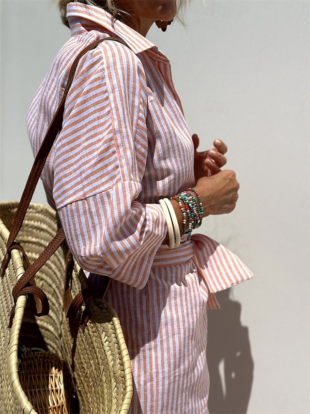 Women's Midi Dress Casual Dress A Line Dress Vintage Cute