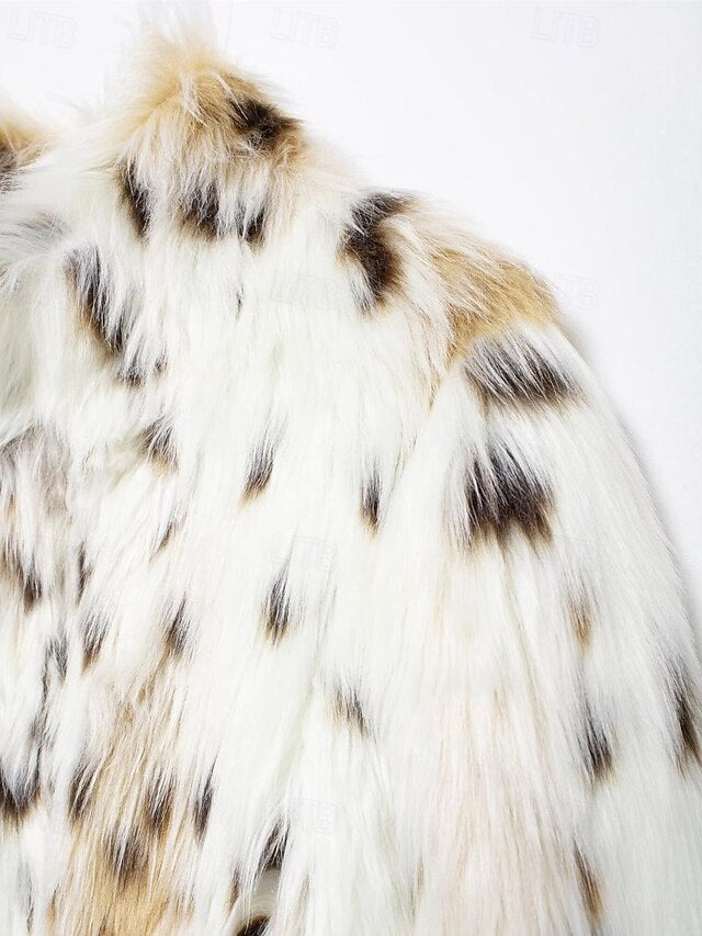 Comfortable Faux Warm Coat Fur Furs Women's Leathers