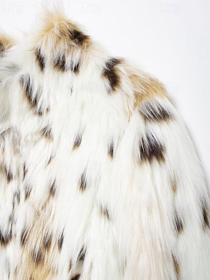 Comfortable Faux Warm Coat Fur Furs Women's Leathers