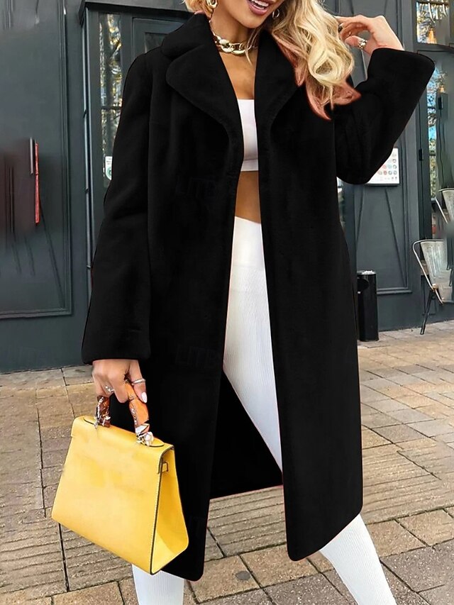 Comfortable Faux Warm Coat Furs Women's Fur