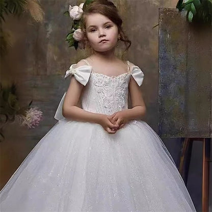 Princess Kid's Flower Girls' Dress Girl