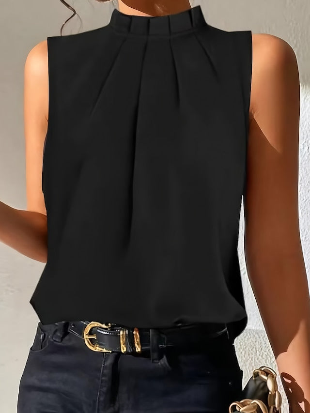 Women's Camisole Tank Top Basic Sleeveless Regular Tops