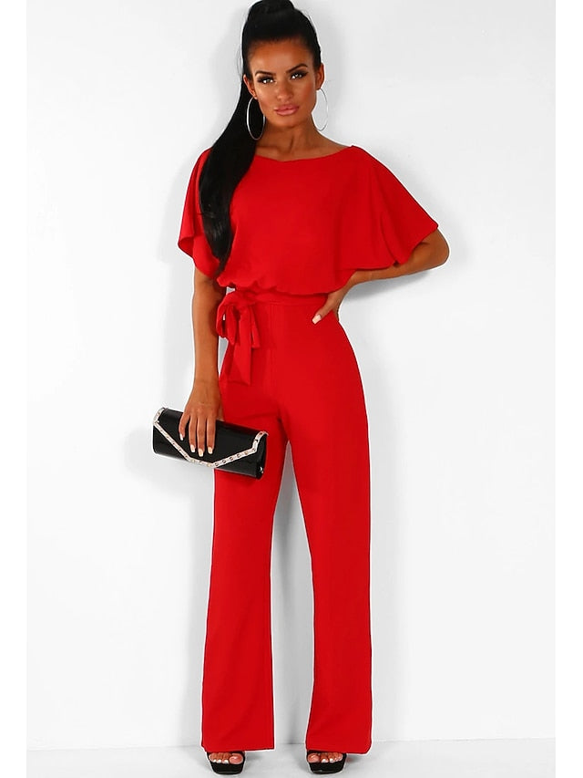Jumpsuits Elegant Dress Wedding Guest Engagement Floor Length