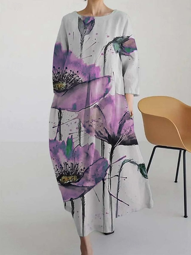 Women's Maxi Dress A Line Dress Fit And Flare Dress Party