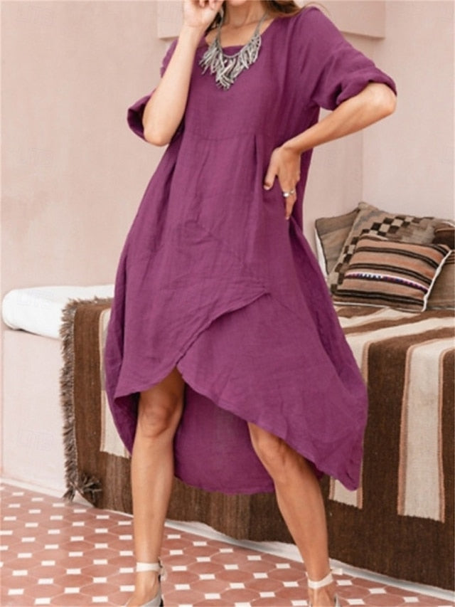 Women's Midi Dress A Line Dress Summer Dress Casual Daily