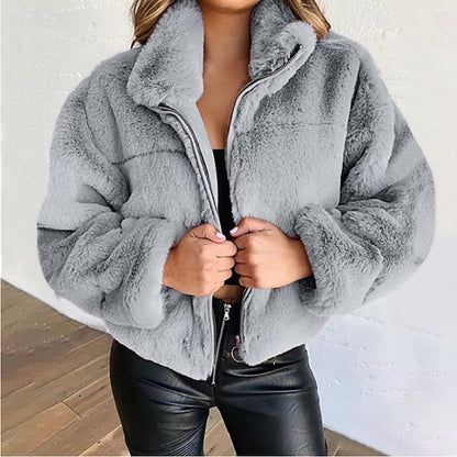 Warm Fur Winter Teddy Women's Faux Coat