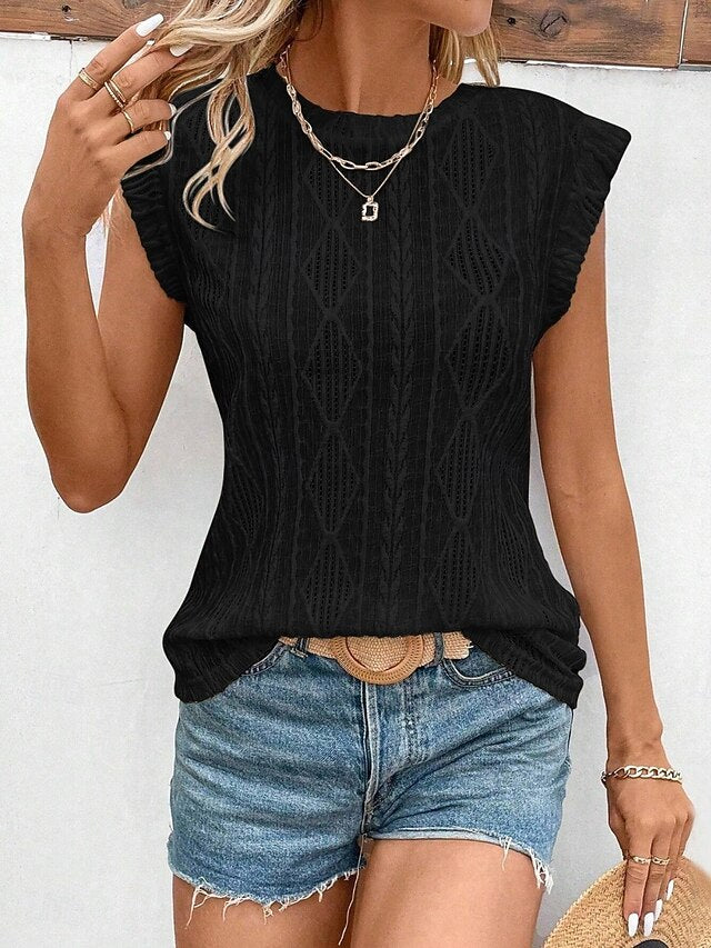 Women's Camisole Tank Top Plain Basic Modern Sleeveless