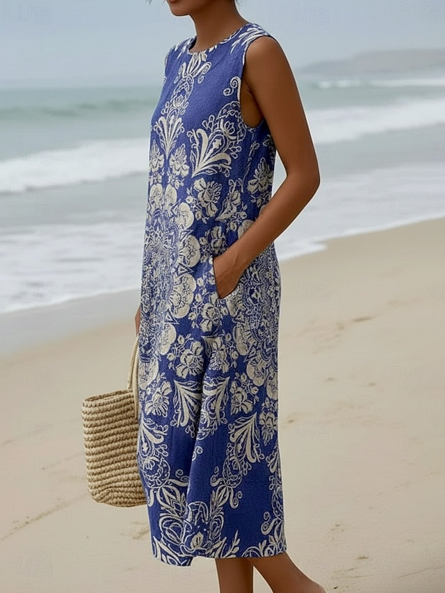Women's Midi Dress Casual Dress Sundress Shift Dress